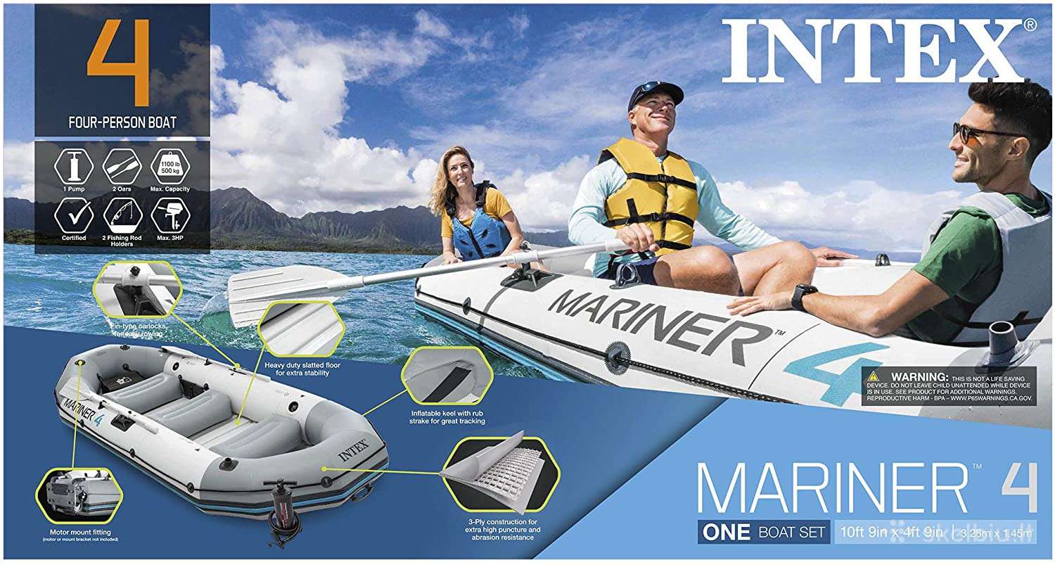 Intex, piepūšamās laivas