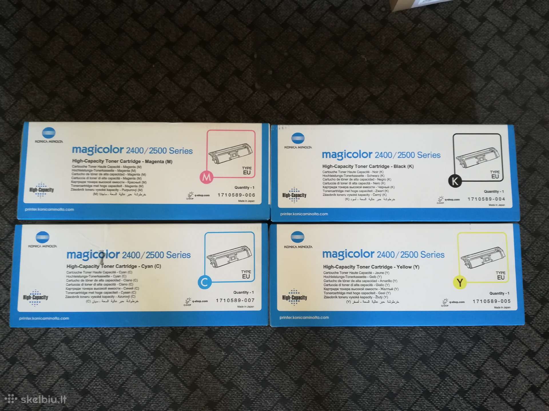 Konica Minolta Toneriai 2400 2500 Series