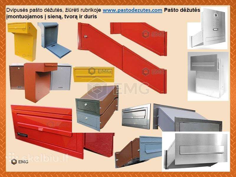 Pašto dėžutės lauko sąlygomis