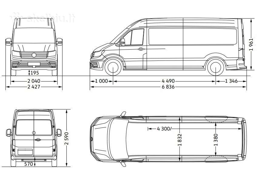 Volkswagen Crafter, cargo van