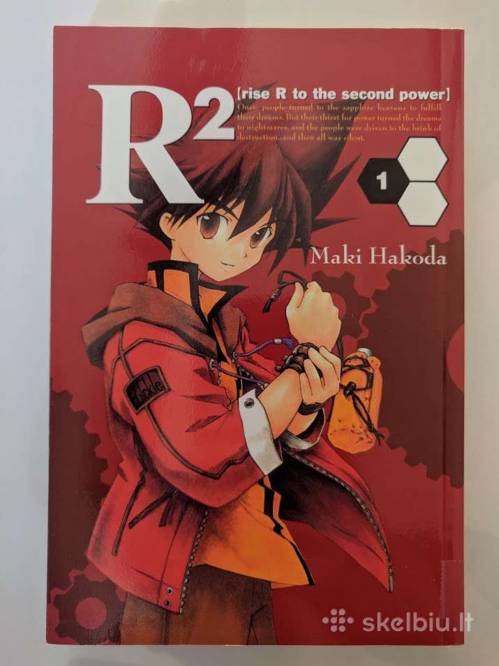 R2 Rise R To The Second Power Anime Manga Vol1 Skelbiu Lt R2 Rise R To The Second Power Anime Manga Vol1 Skelbiu Lt