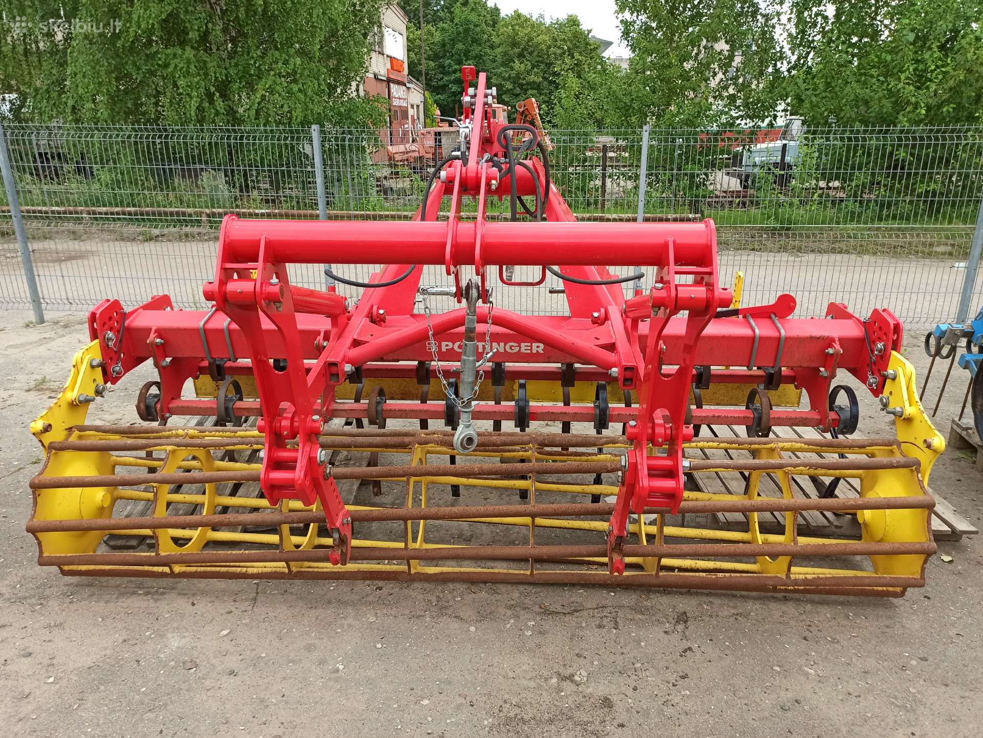 Pöttinger 300, kultivatoriai,akėčios