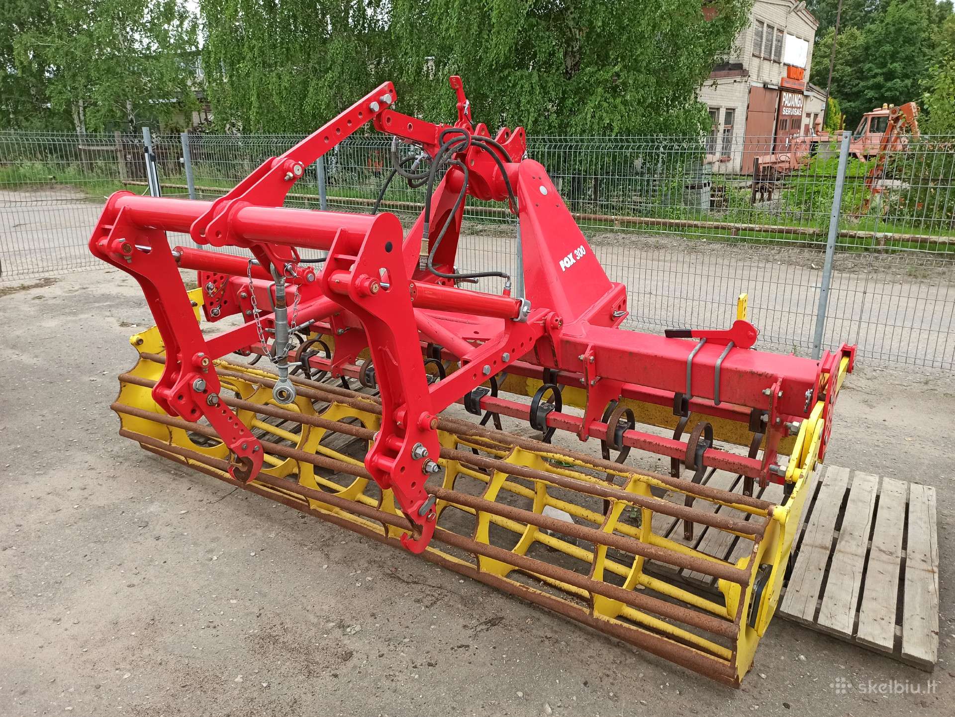 Pöttinger 300, kultivatoriai,akėčios