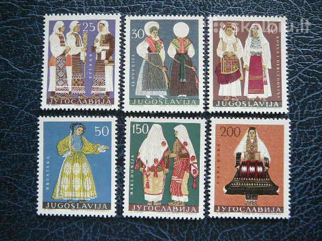 Nacionaliniai kostiumai Jugoslavija 1964 js1065