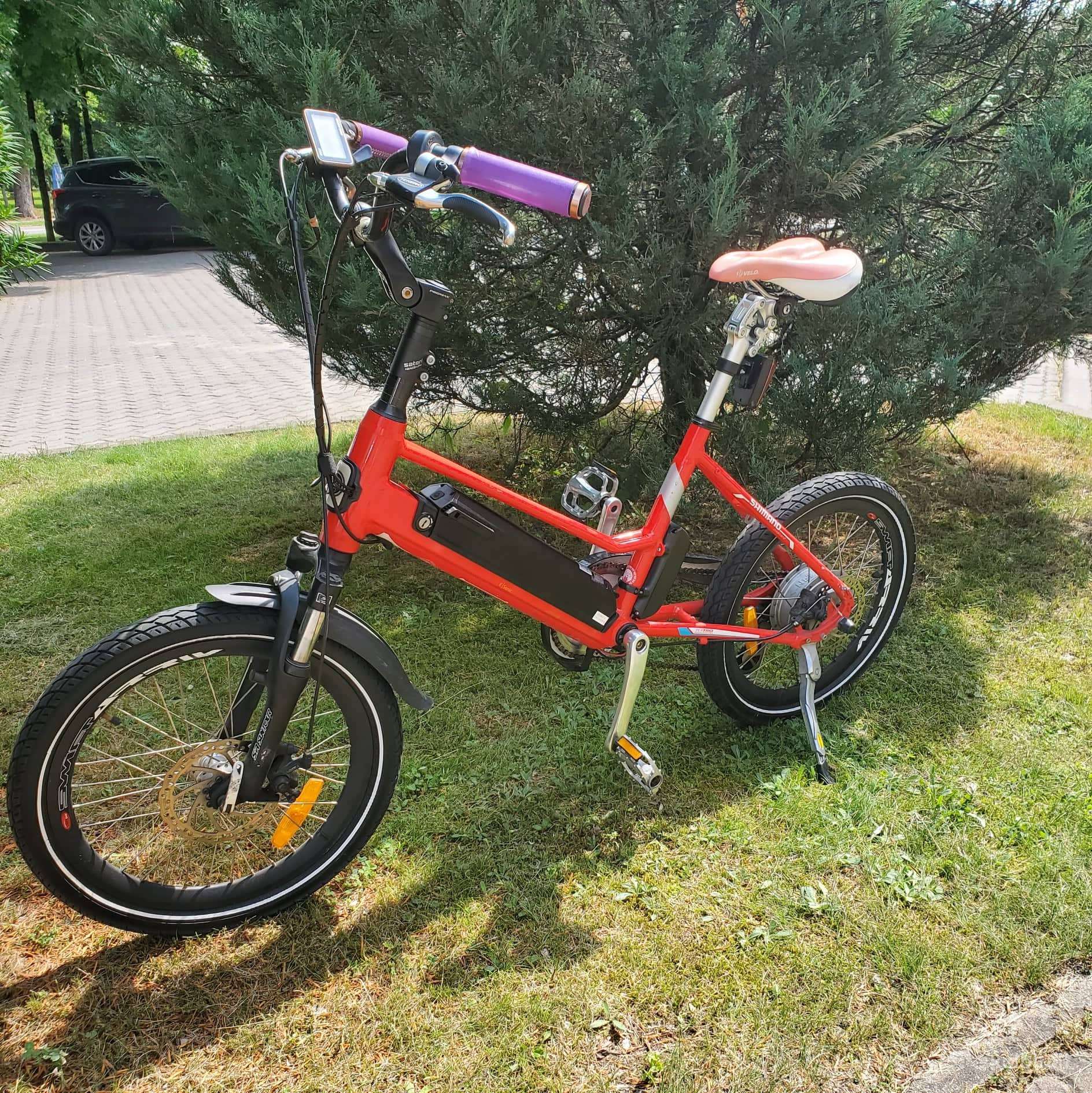 Mažai naudotas elektrinis dviratis