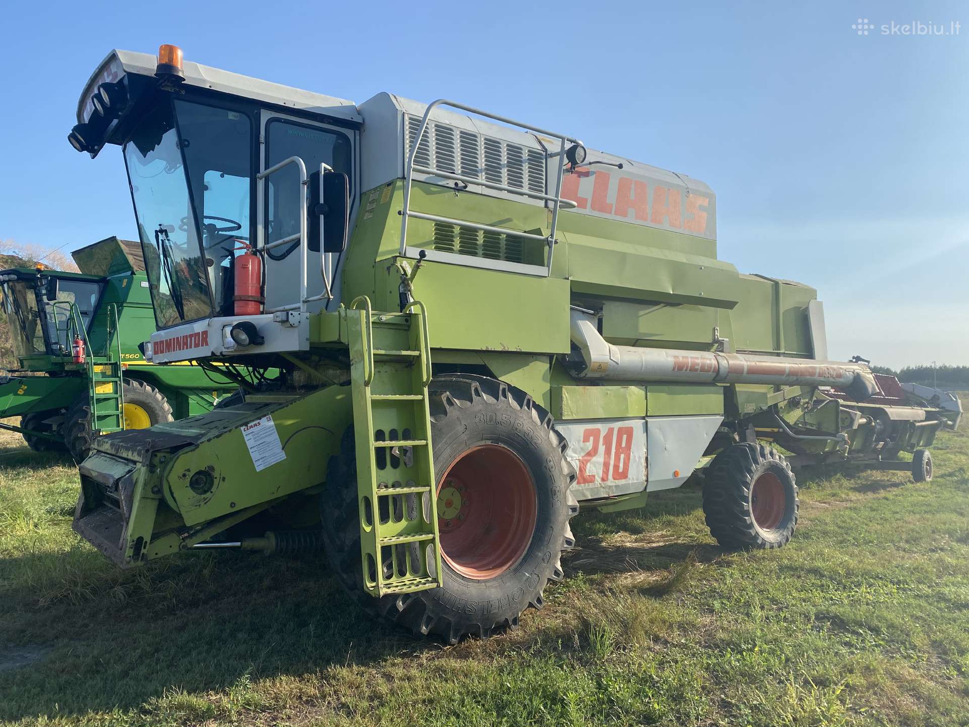 Claas Dominator 218 Mega Ardomas Dalimis