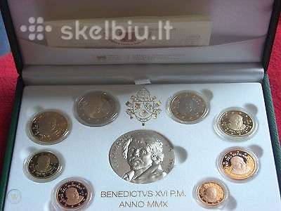 Vatican 2010 Kolekcionuojamų monetų rinkinys