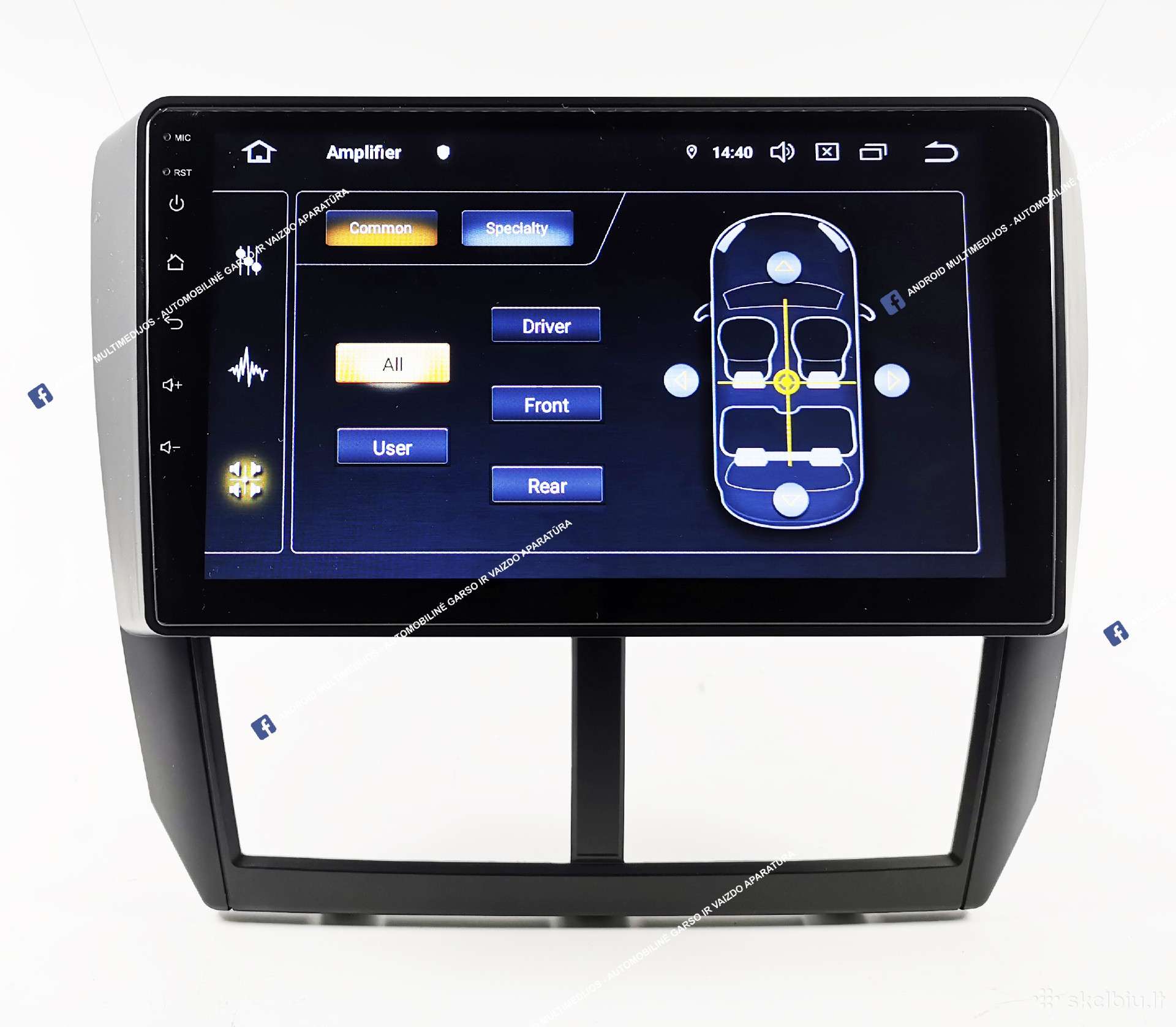 Subaru Forester multimedijos / multimedia