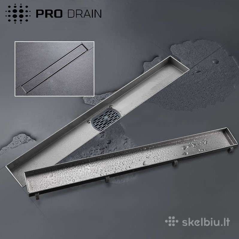 Dušo latakas Pro Drain 360 2in1 Sausas