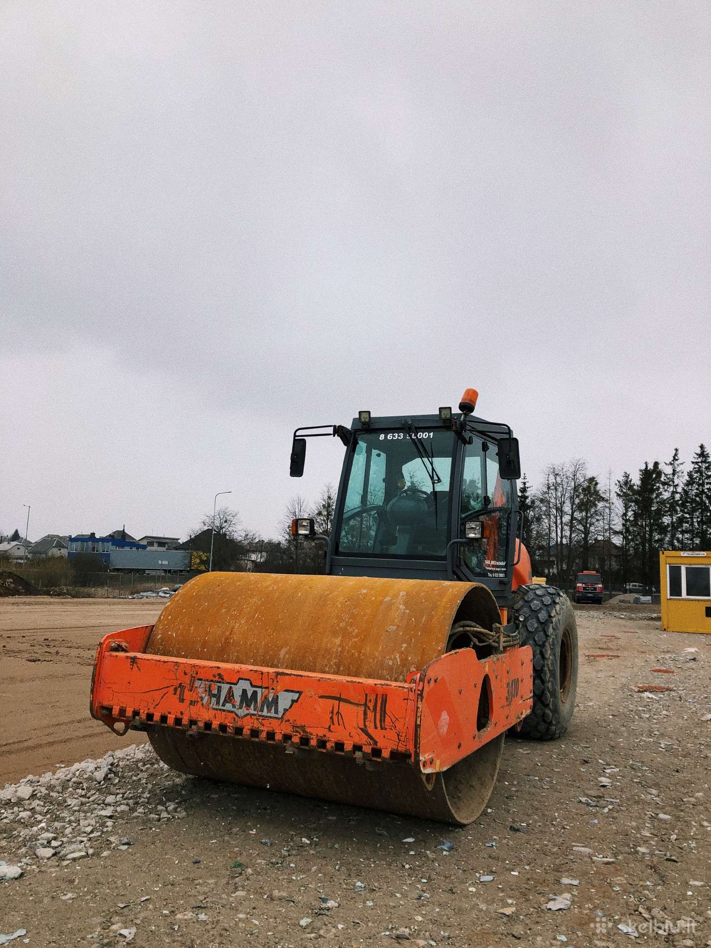 Ammann 240, прокат строительного транспорта