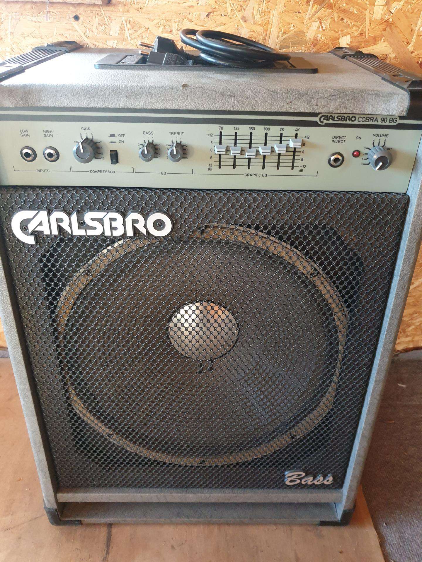 carlsbro cobra 90 bass amplifier