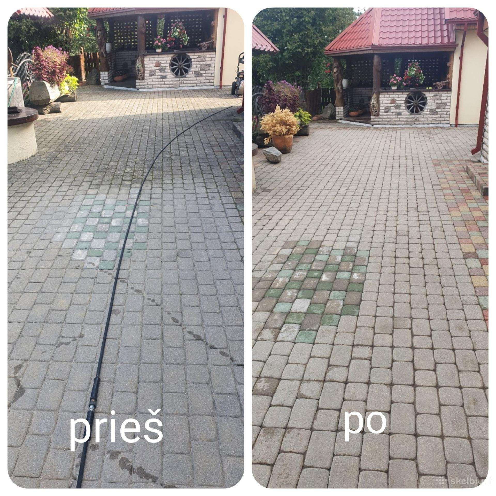 Trinkelių prieš ir po