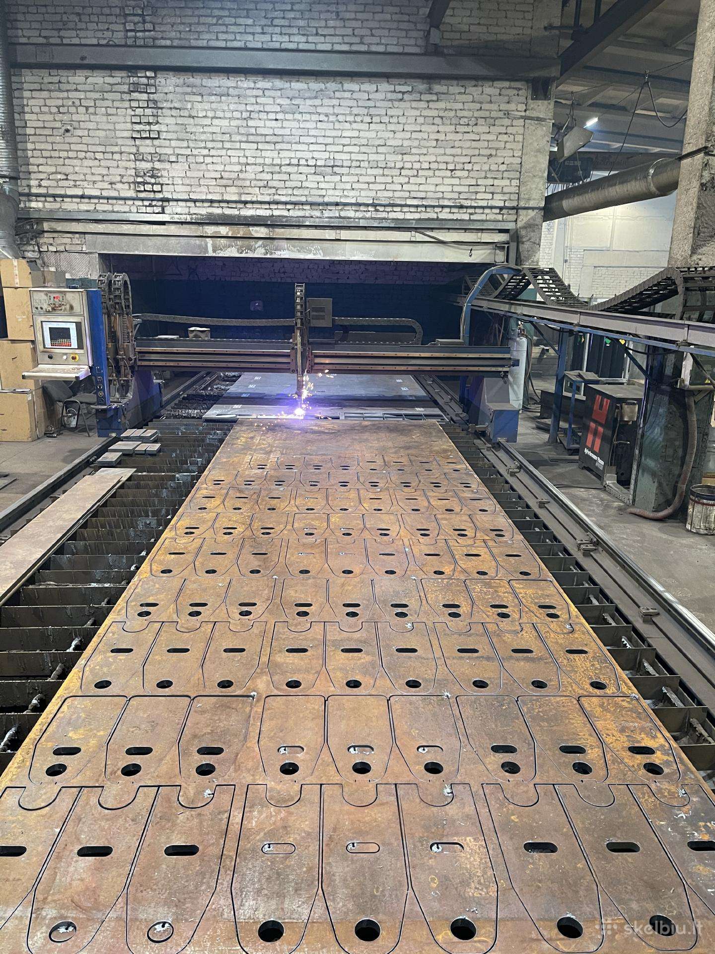Cnc plazma lakštu pjovimas plazminis pjovimas