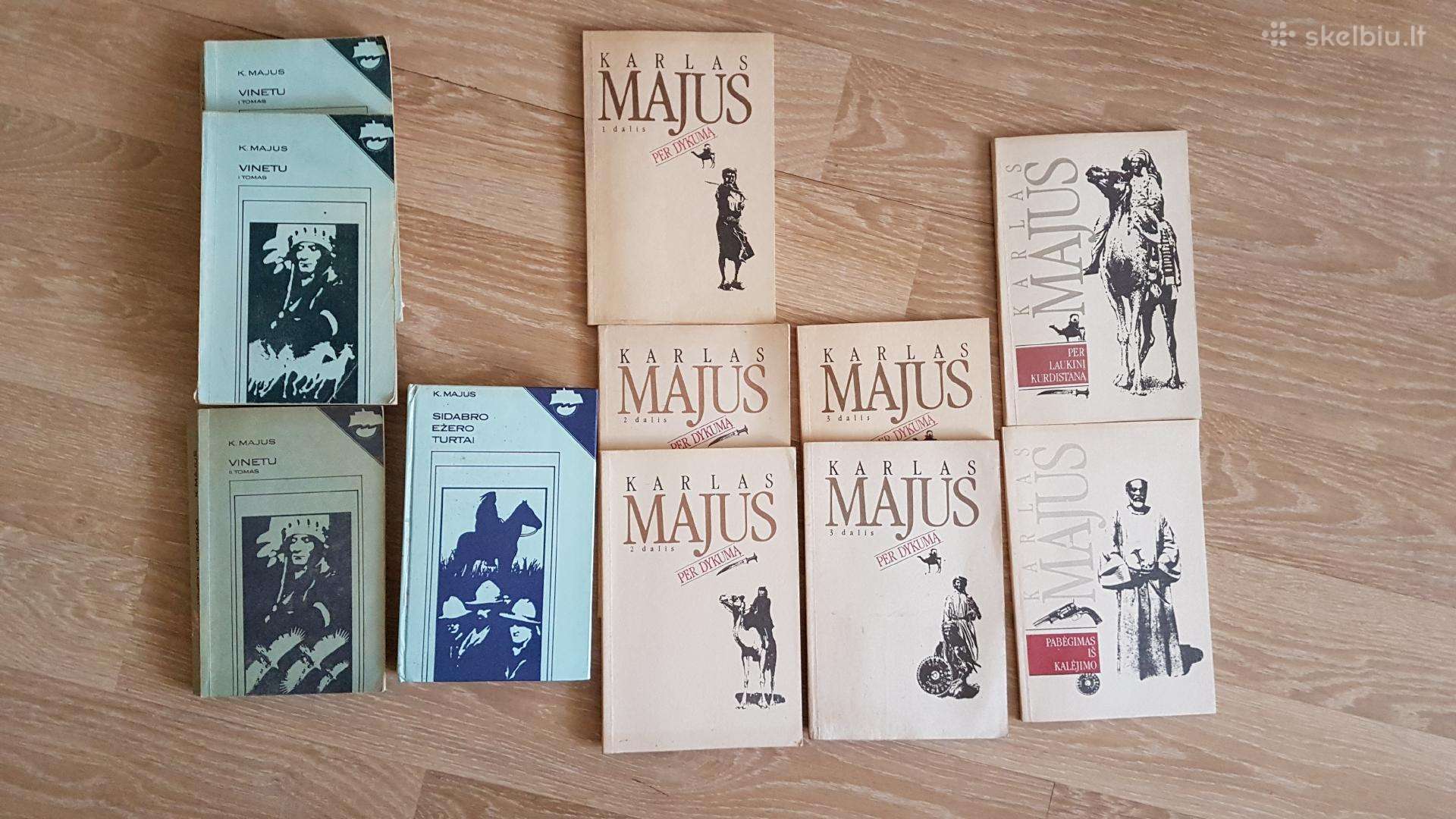 K. Majus - Vinetu, Per dykumą, Pabėgimas iš kalėji