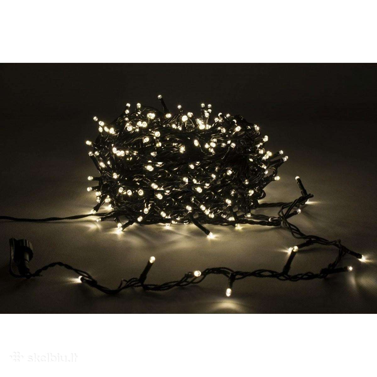 300led Lauko ir vidaus girlianda su 12w adapteriu