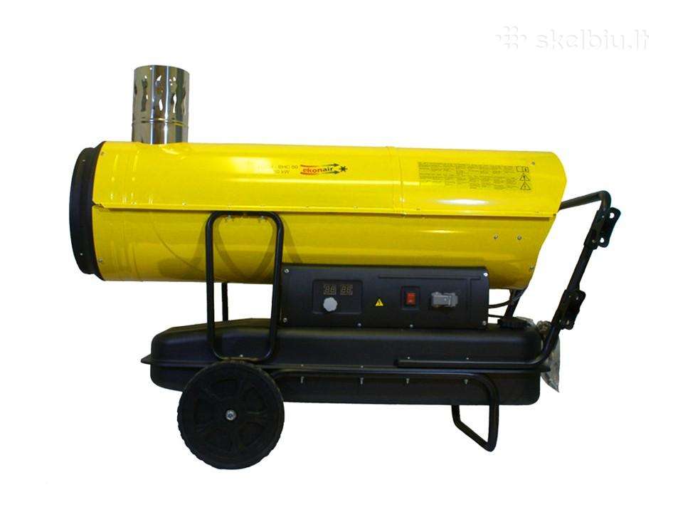 Dyzelinis šildytuvas su kaminu 80kw