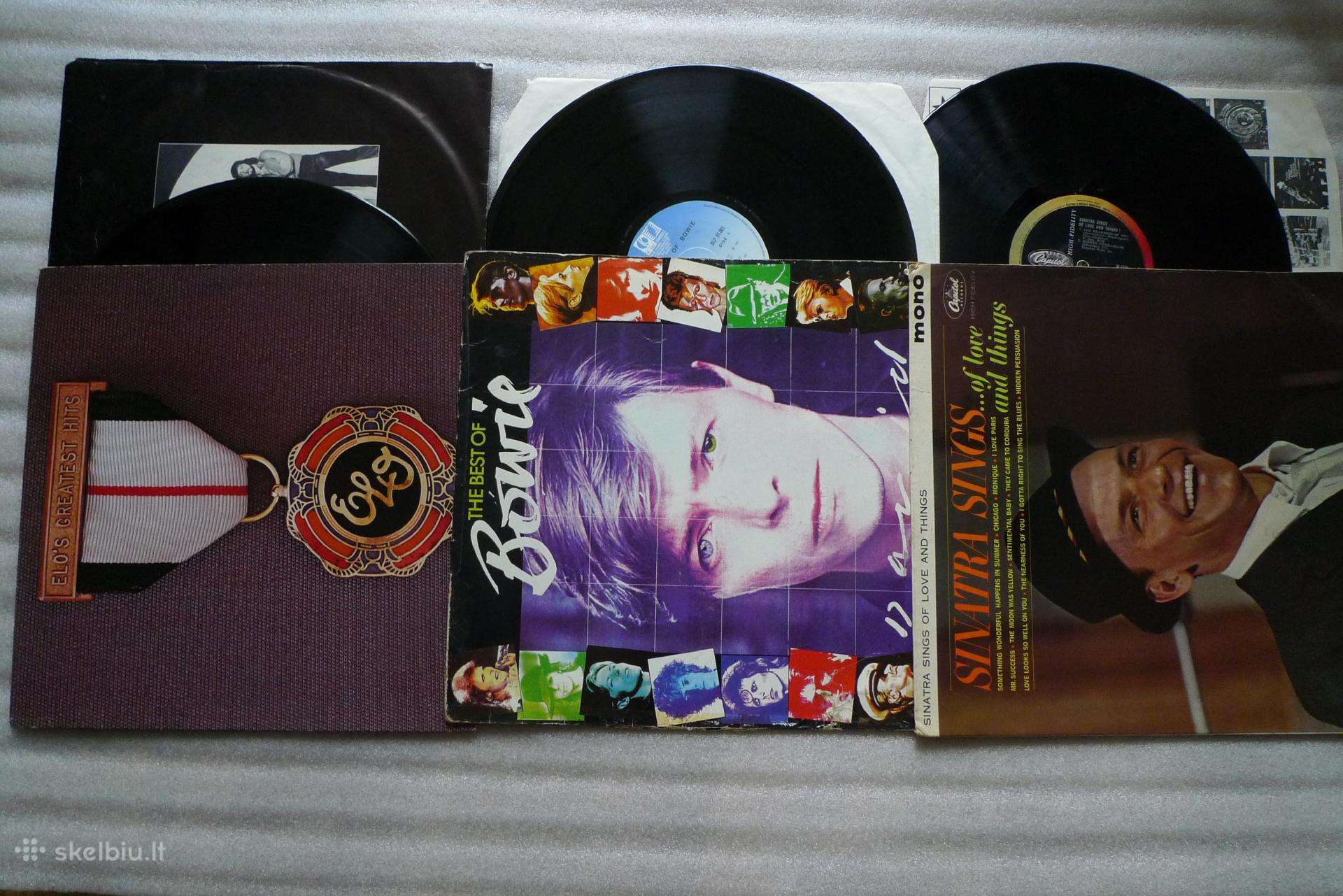 Ploksteles Sinatra,m.jackson,j.bowie,elo