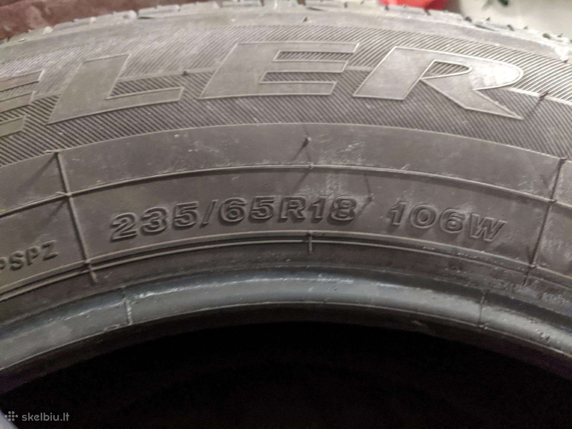 Bridgestone, summer 235/80 R18