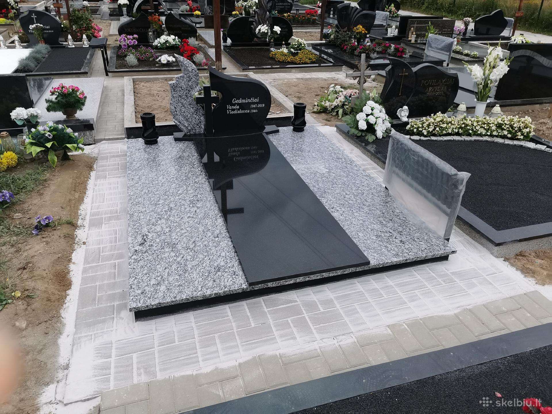 Kapų Tvarkymas. Paminklai,granito plokštės