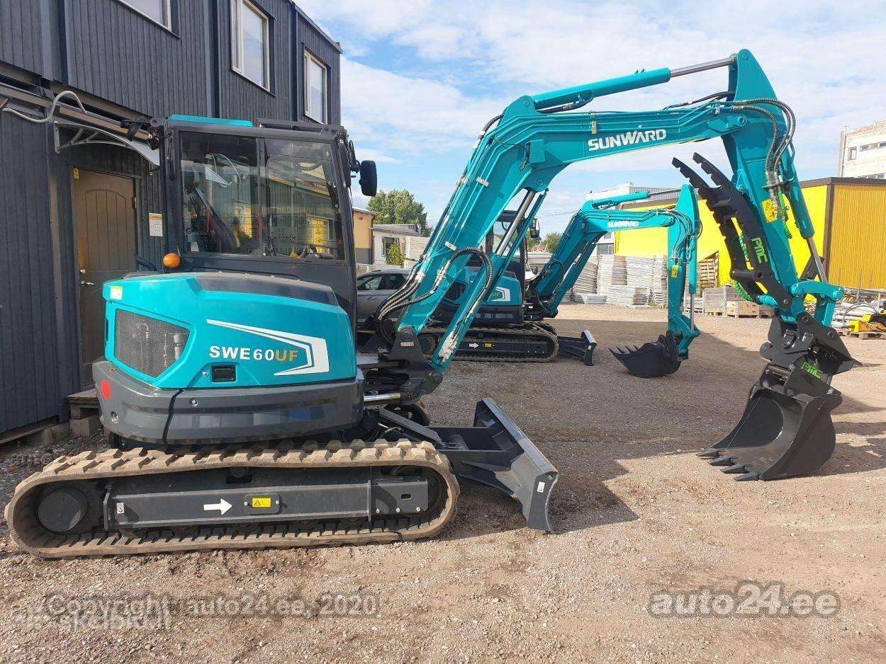Sunward SWE60UF, ekskavatori