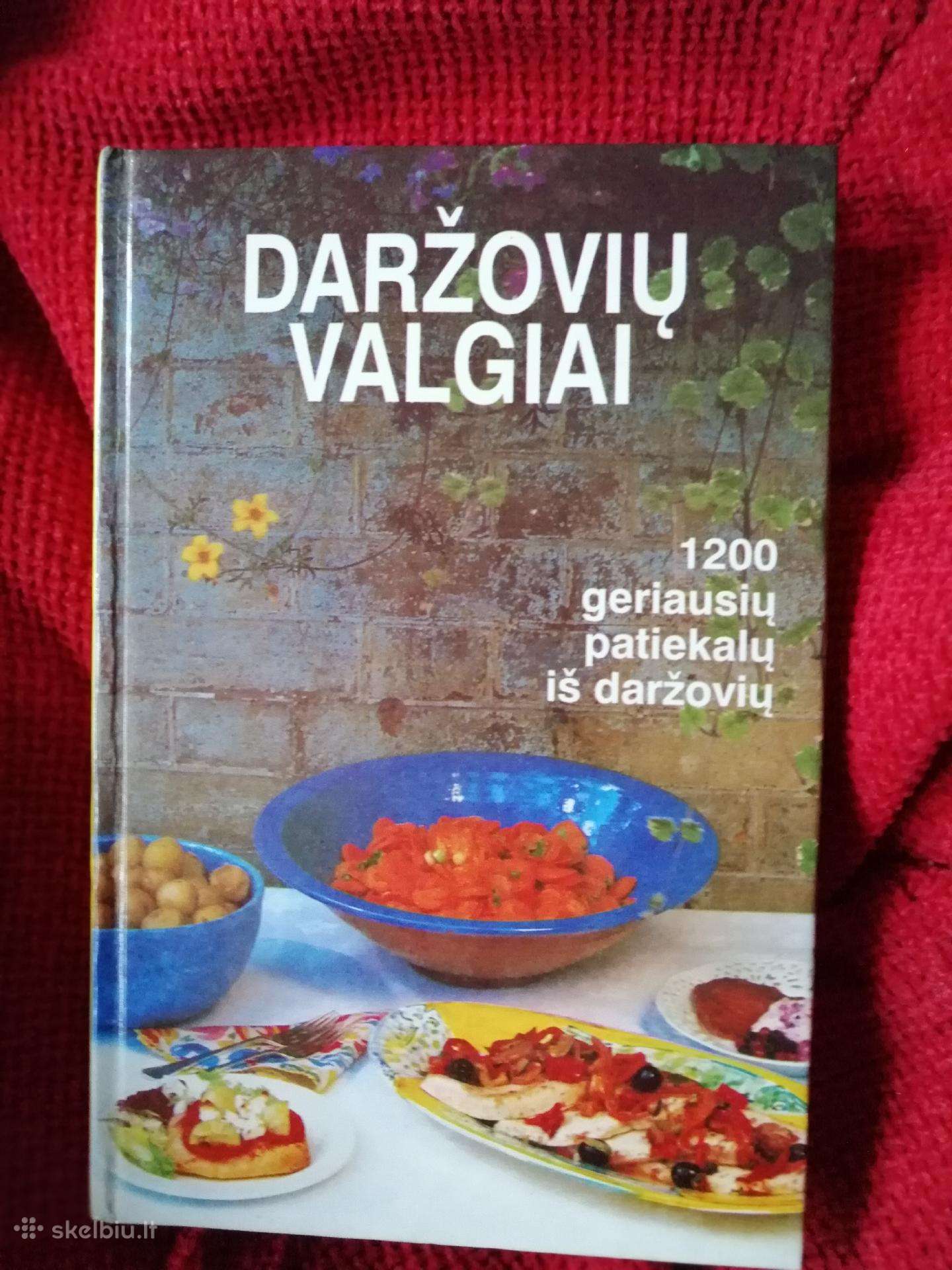 Knyga "Daržovių valgiai"