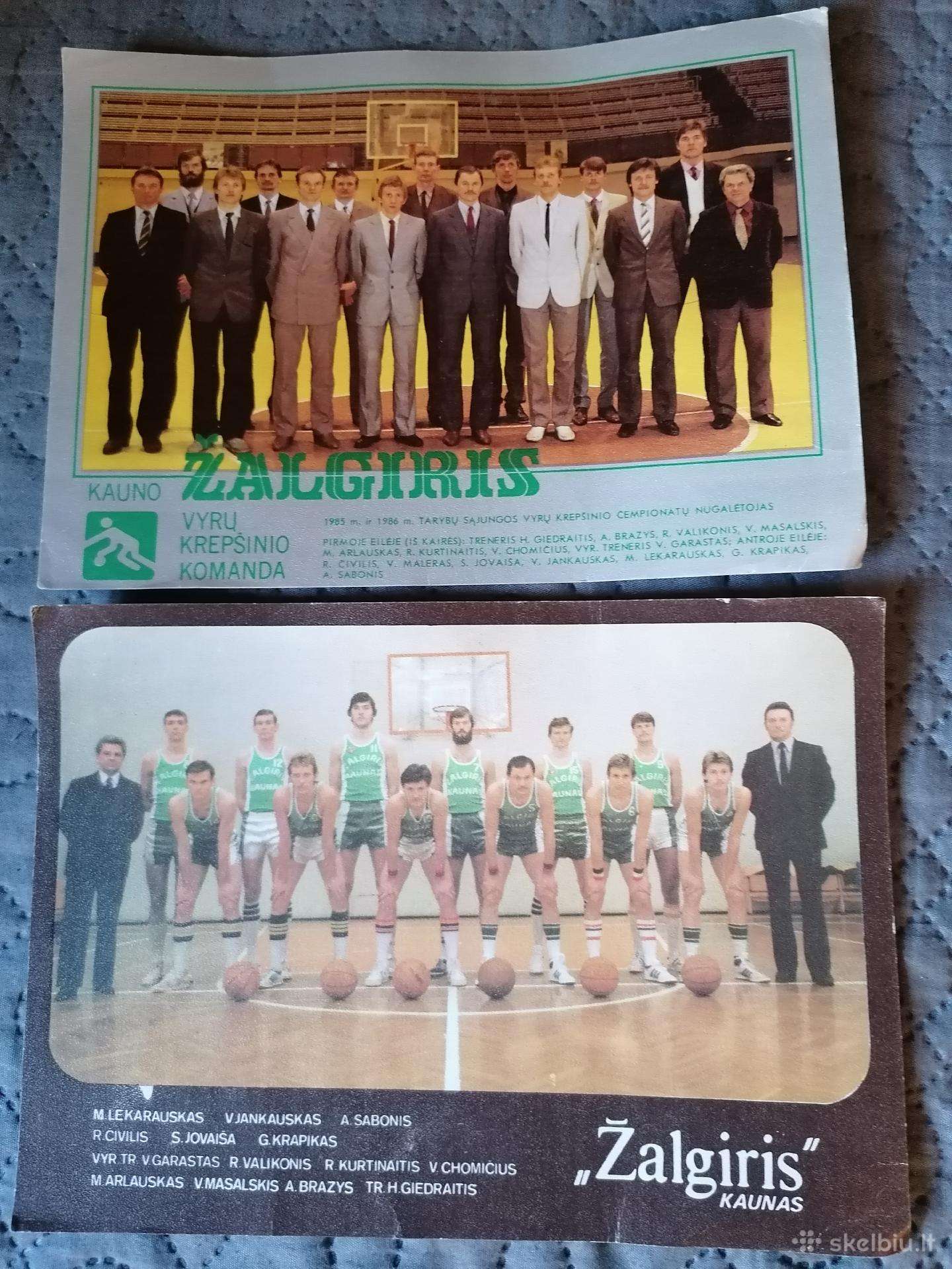 Atvirukai su Zalgirio komanda