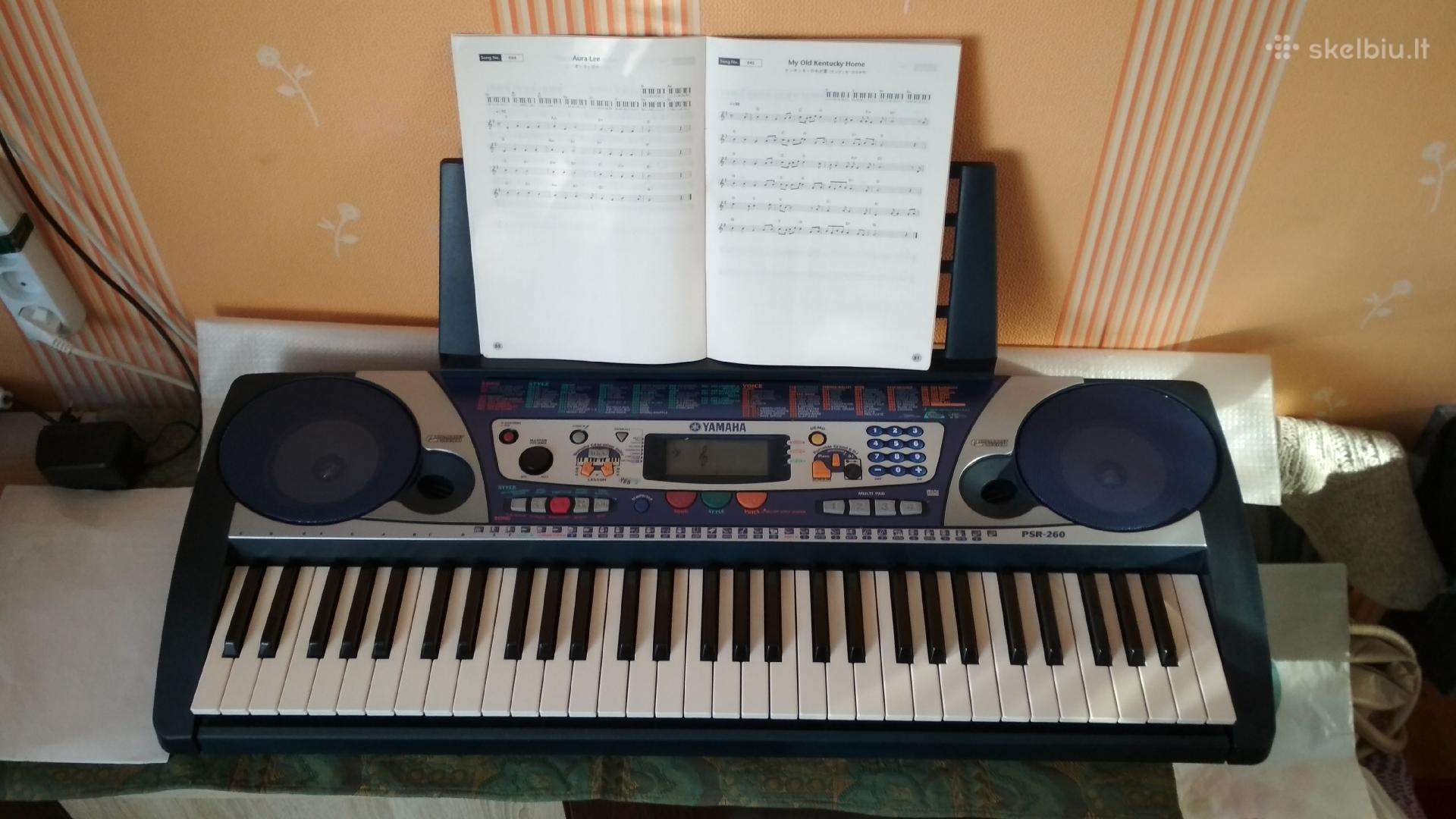 yamaha psr 260 midi