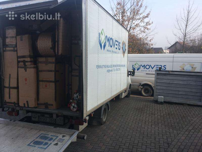 Tarptautiniai perkraustymai -krovinių Pervežimas