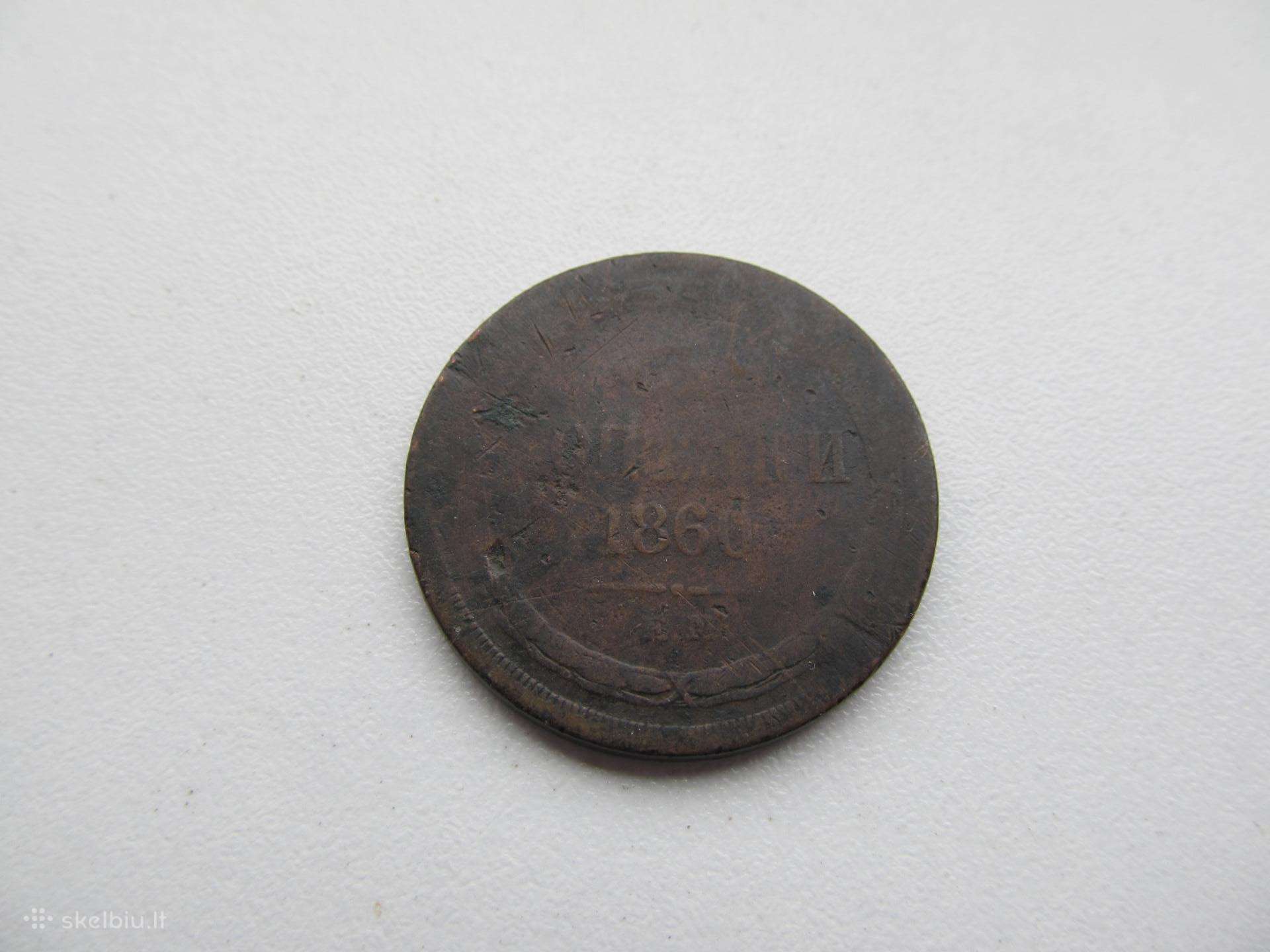 3 kapeikos , Rusija , 1860