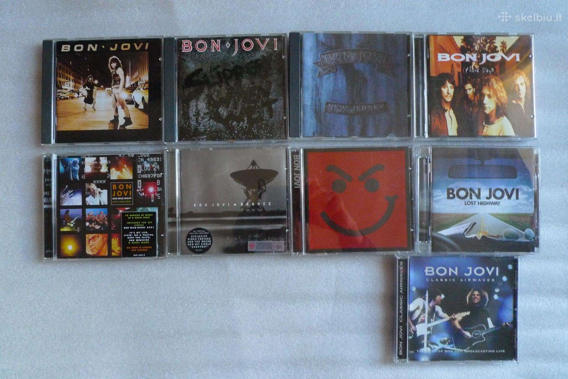 CD Bon Jovi Komplektas