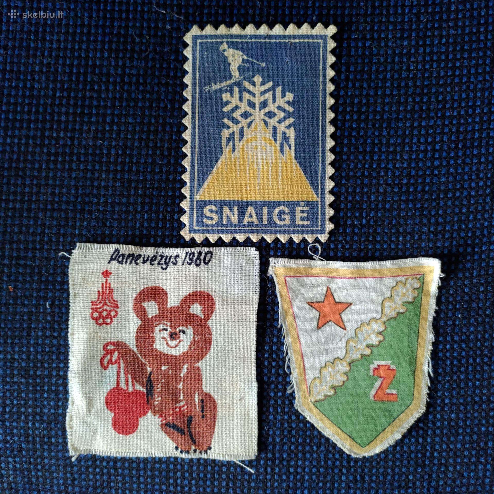 Seni medžiaginiai ansiūvai.