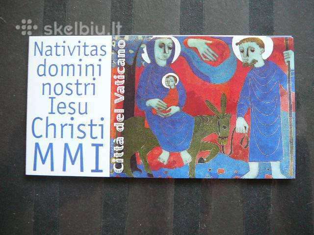 Vatikanas 2001 m. Kristus, bukletas svarus