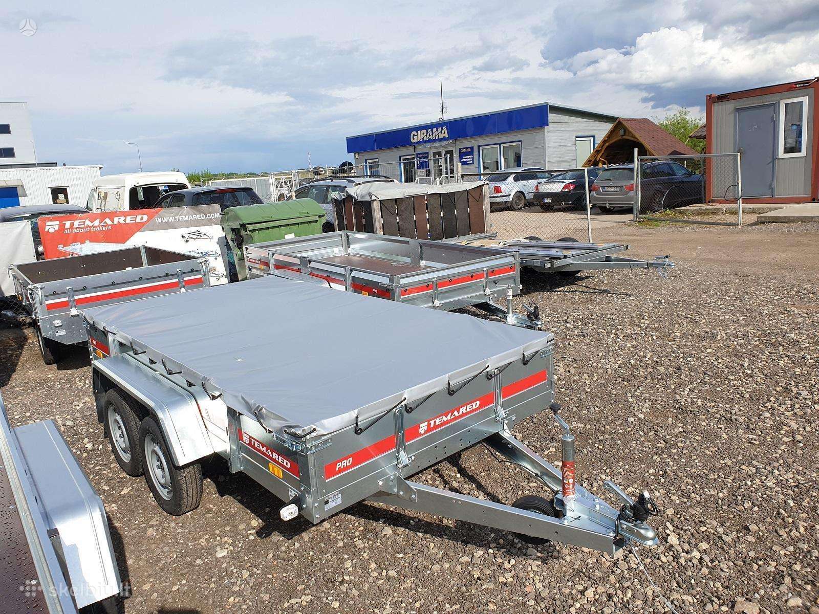 TEMARED, passenger car trailers