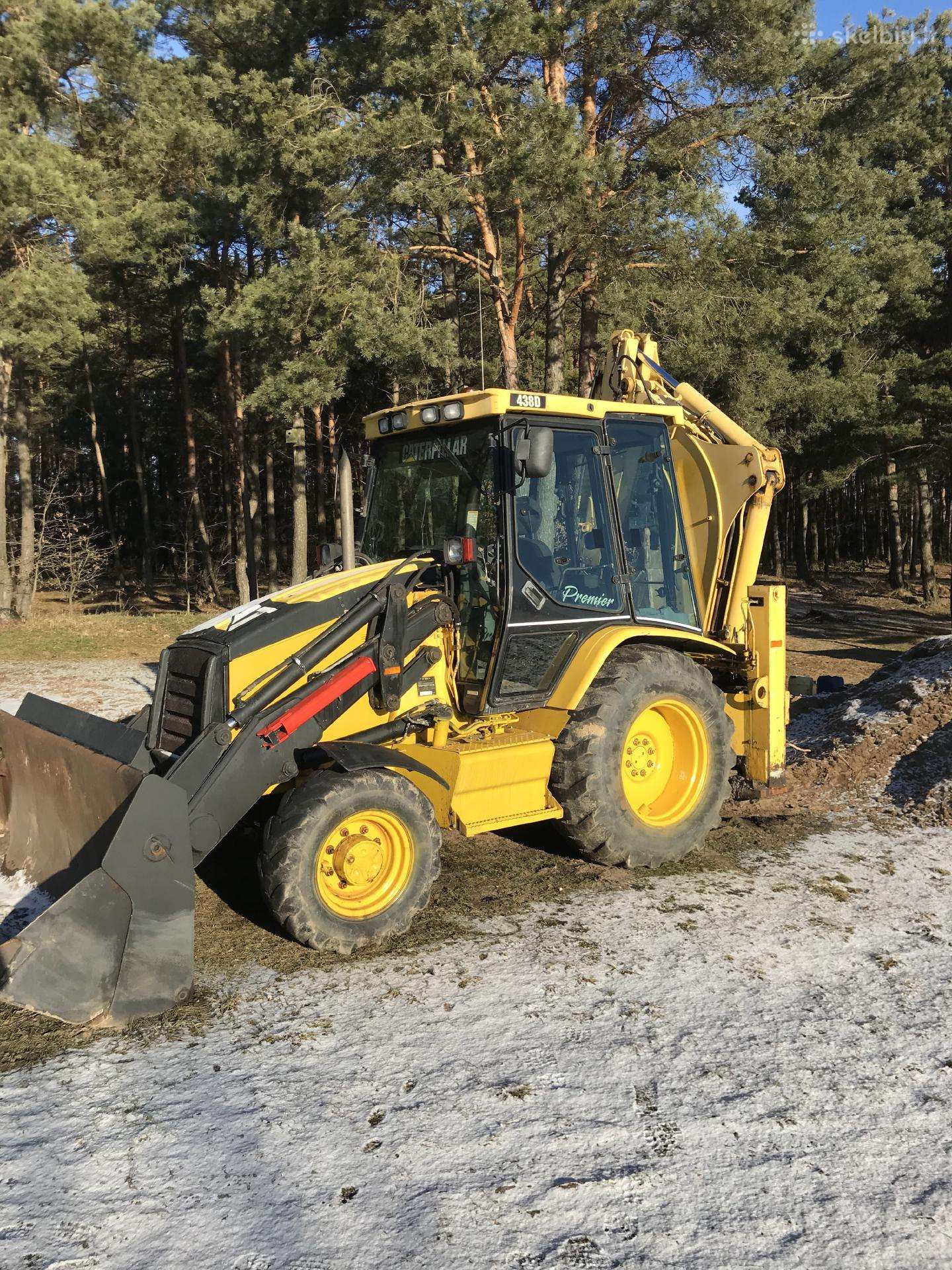 Caterpillar 438d, прокат строительного транспорта