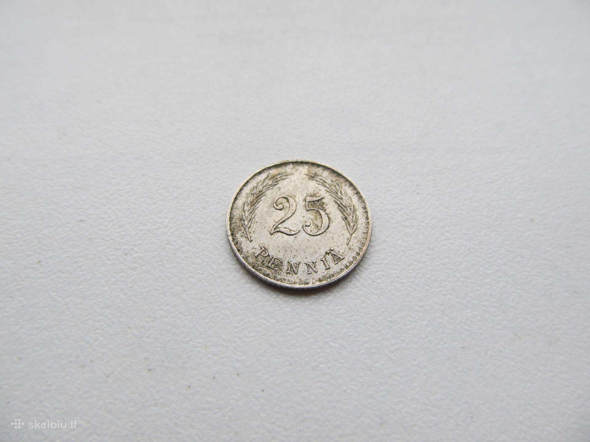 25 pennia , Suomija , 1940