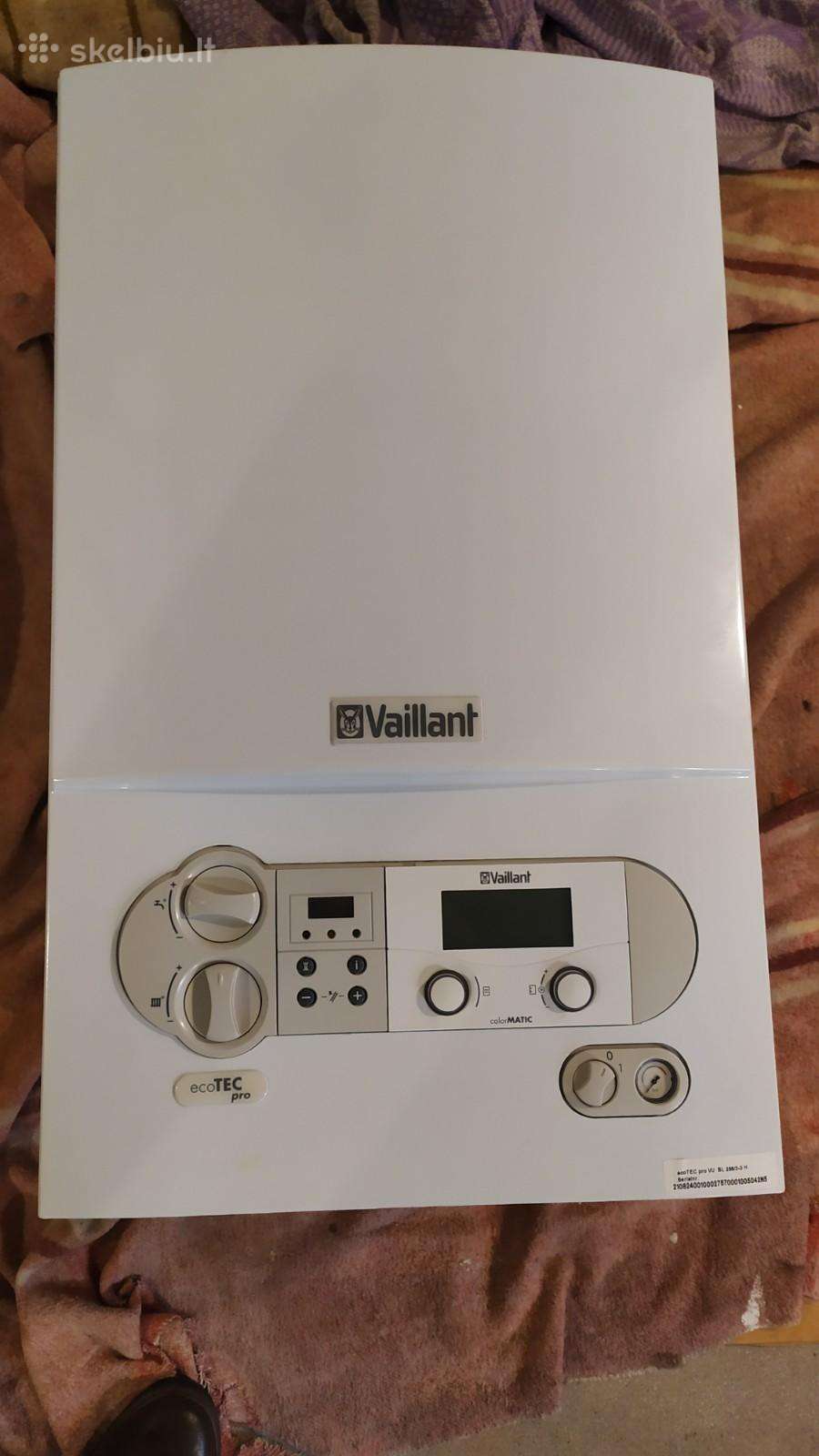 Dujinio katilo Vaillant Eco Tec dalys