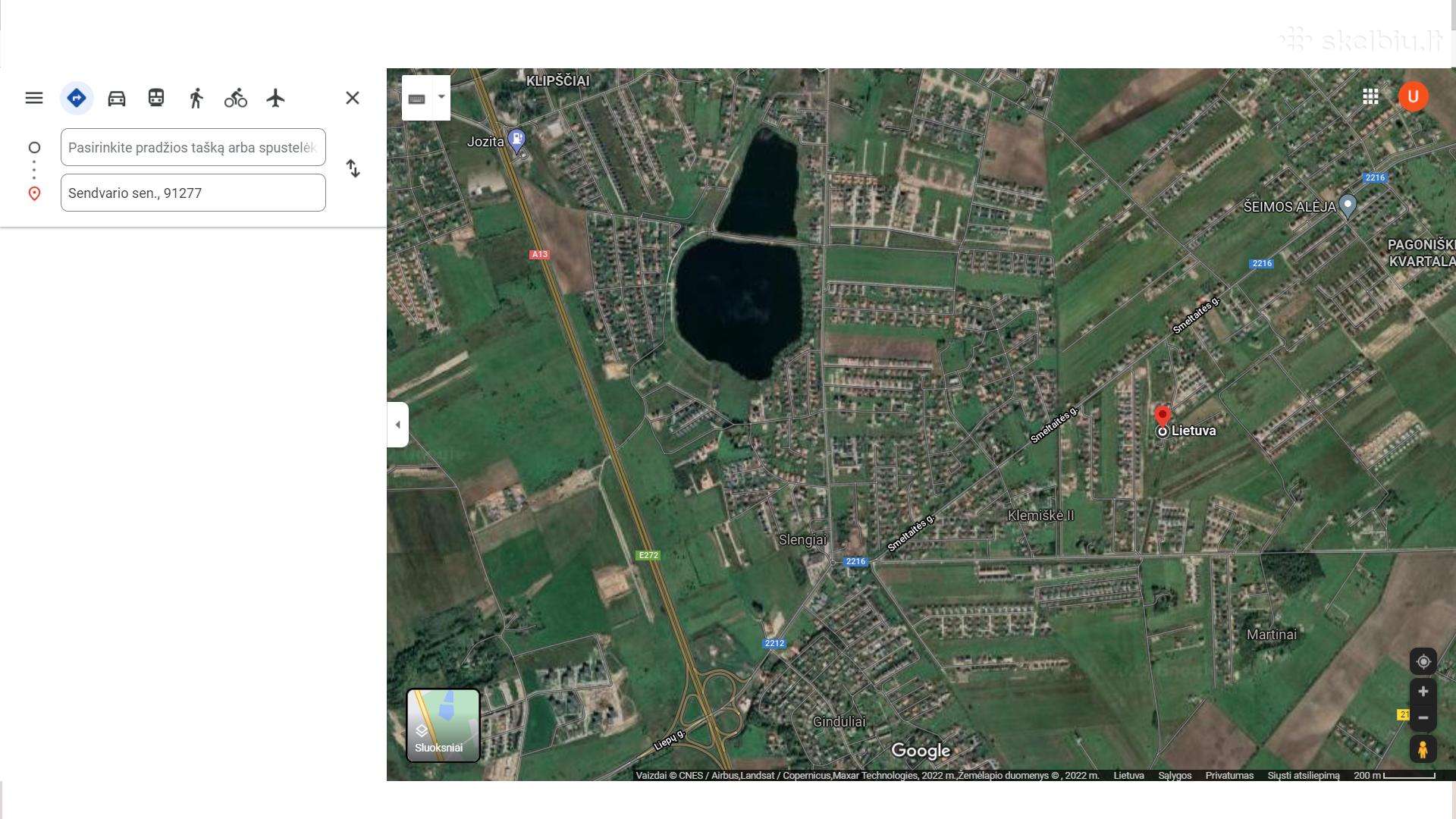 7,5a sklypas Klemiškėje