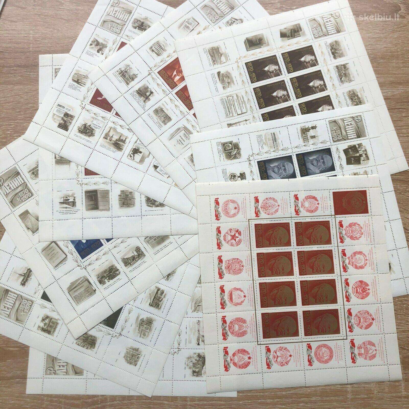 Ssr 1970 m. Leninas, lapeliai svarus