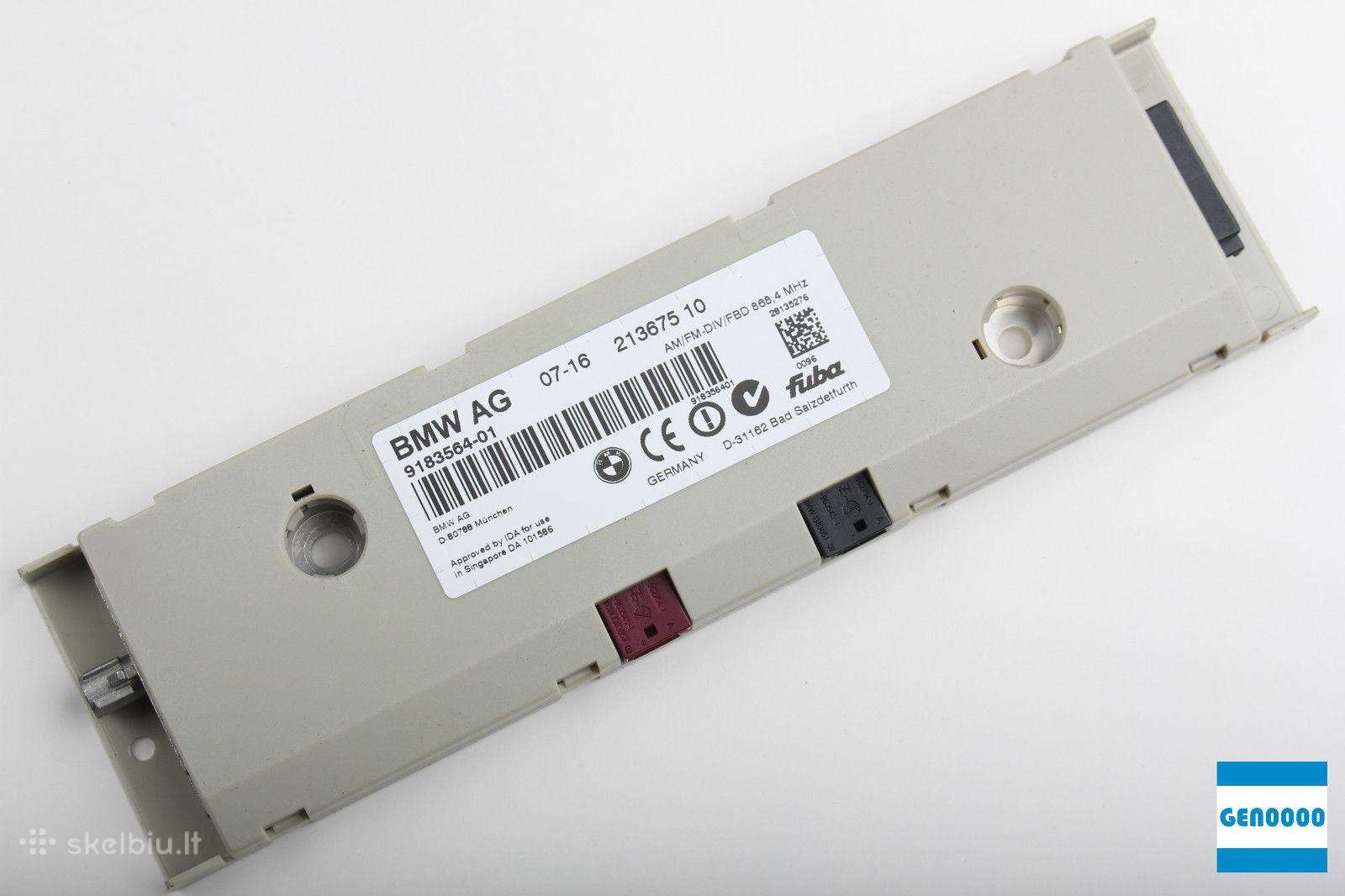 Bmw e60 e61 centrinio valdymo bloko remontas