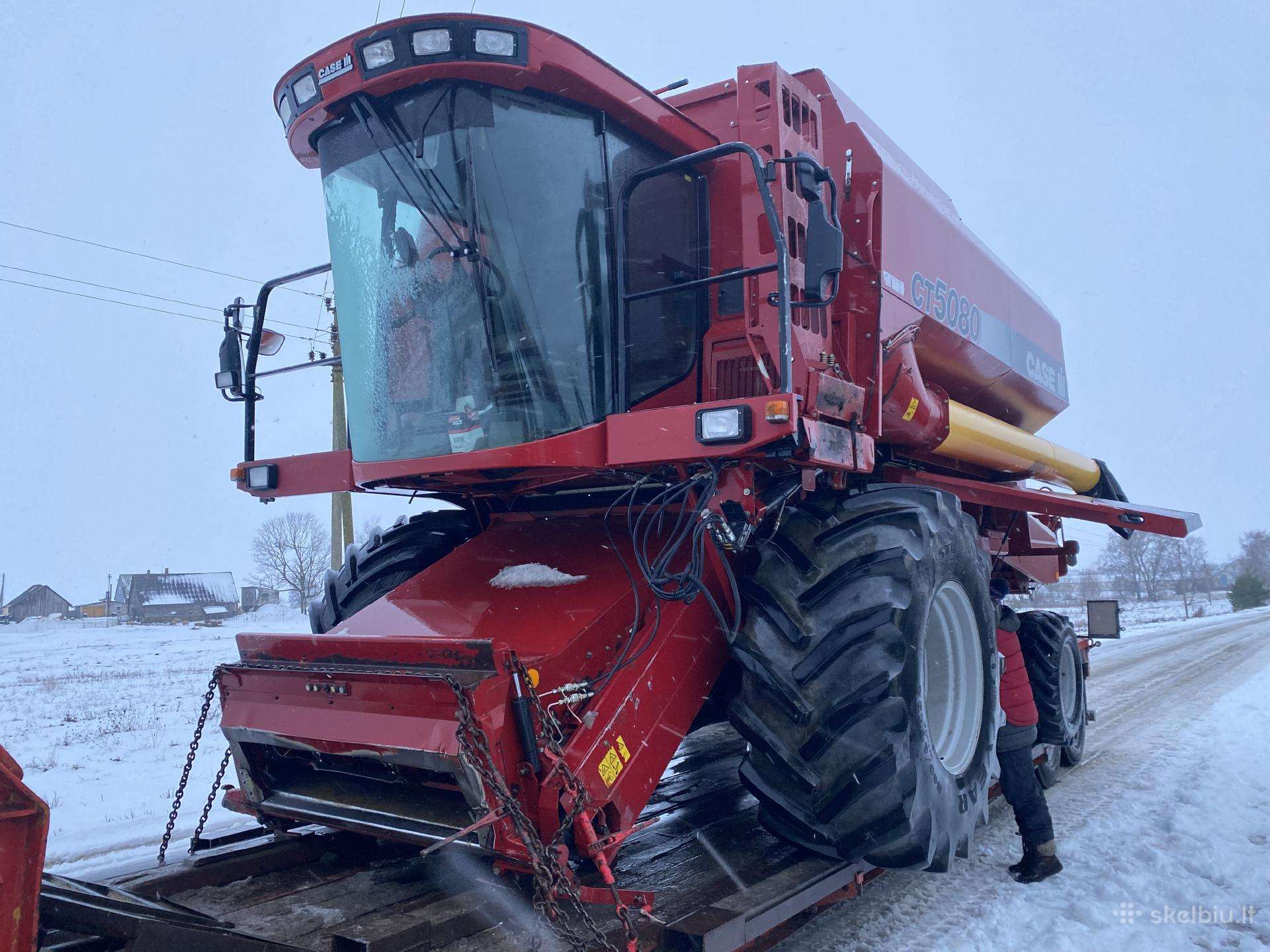 Kombainas Case Ih Ct5080 Ardomas Dalimis
