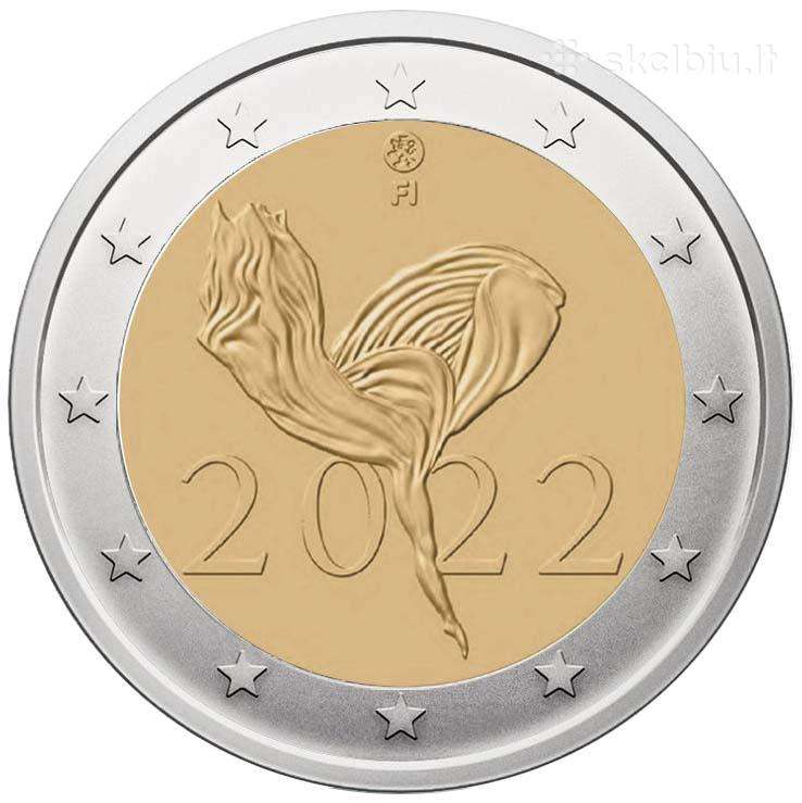 Suomija 2 Eurai, 2022 Nacionaliniam Baletui 100