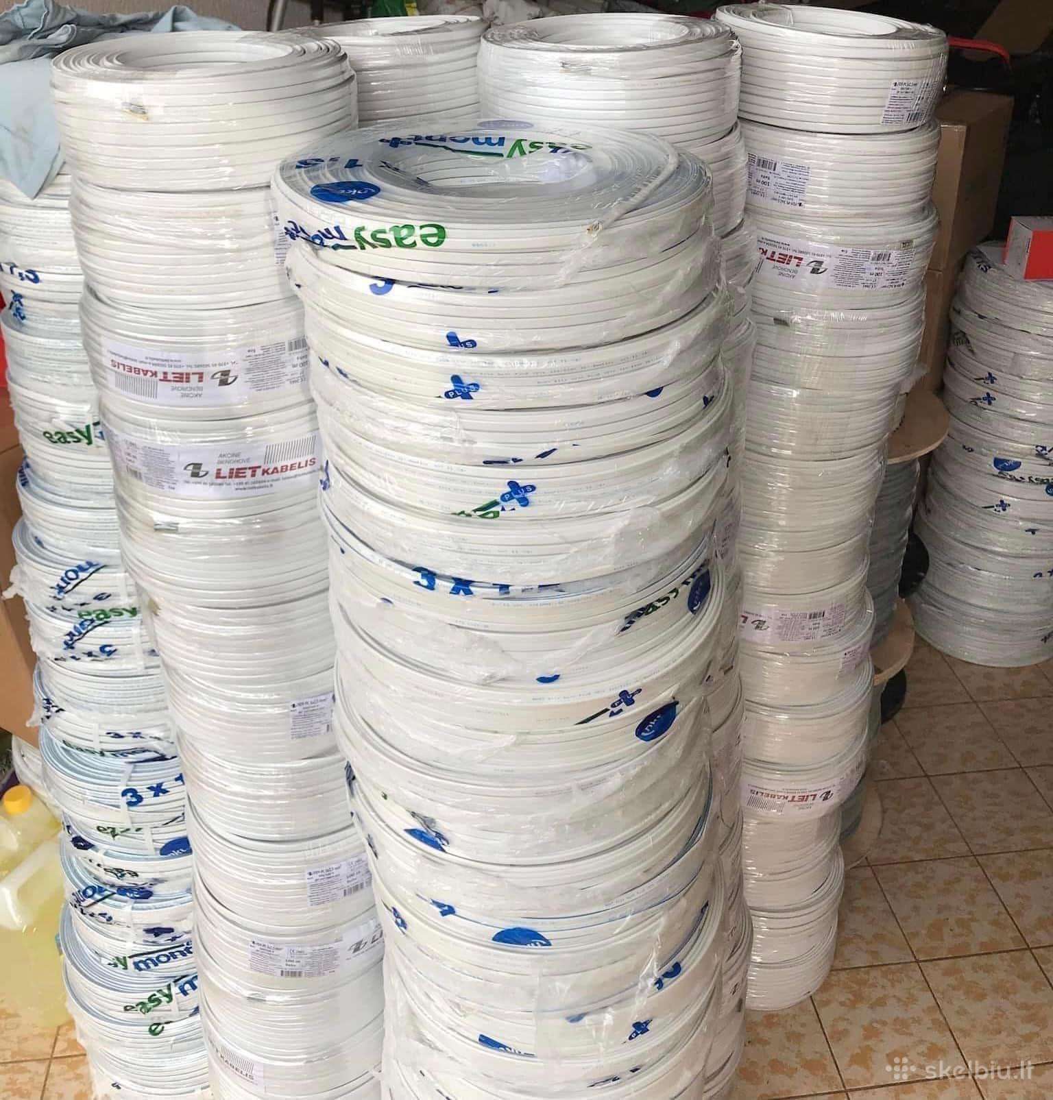 3x1,5 - 50€ 3x2,5 - 80€
