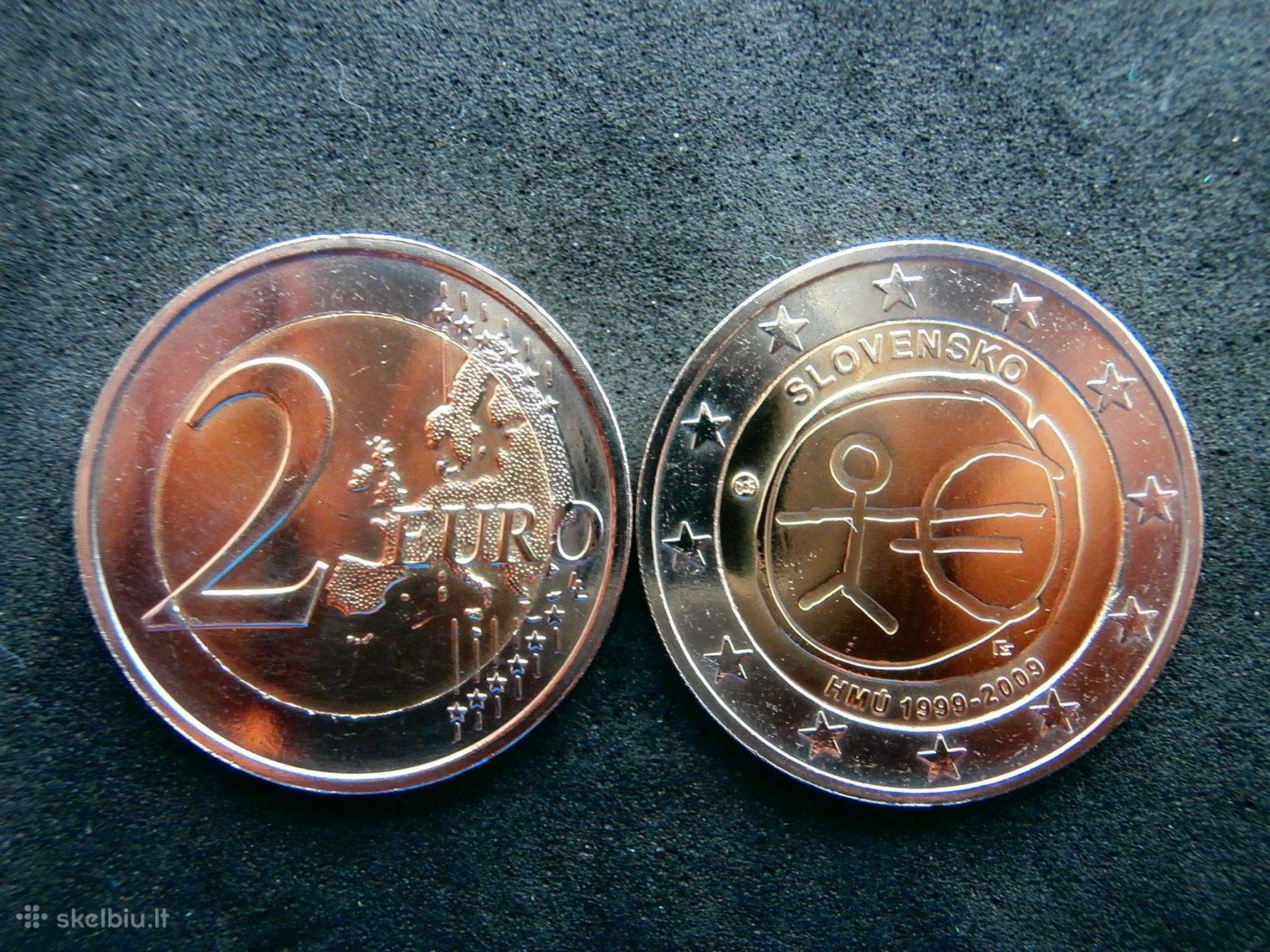 Slovakijos Euro monetos
