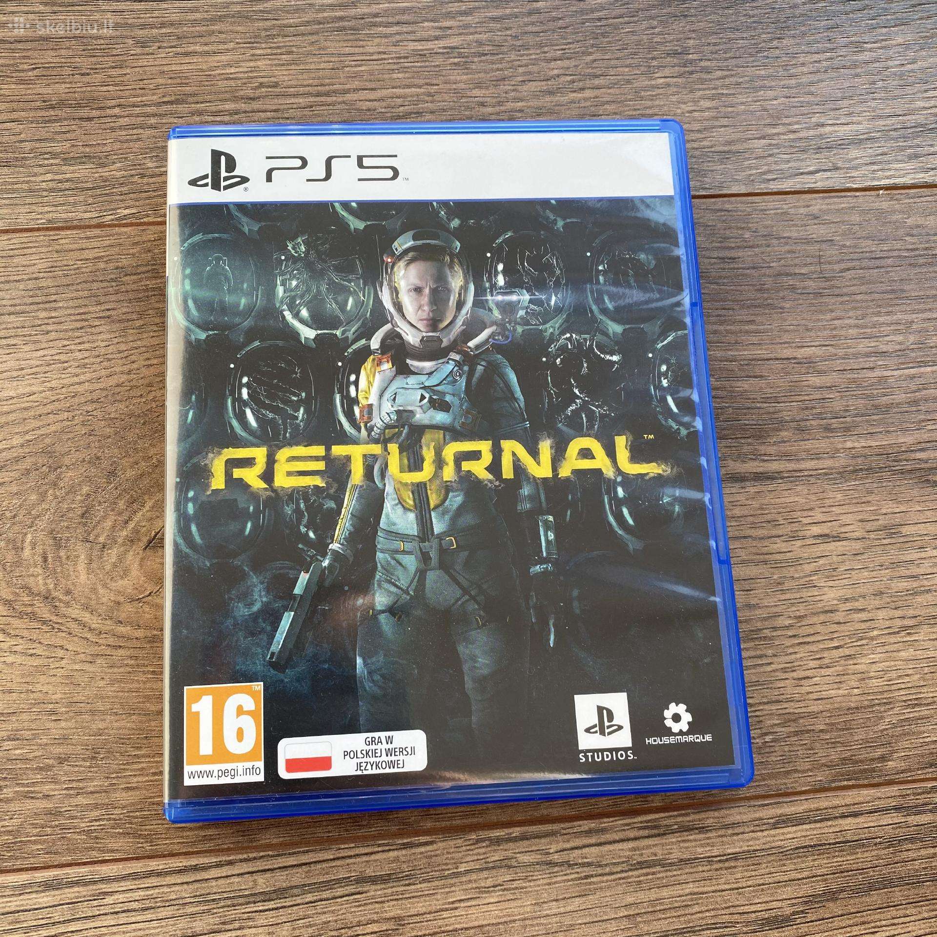 Parduodu Nauja Returnal zaidima