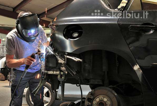 Profesionalus automobilių dažymas Kaune