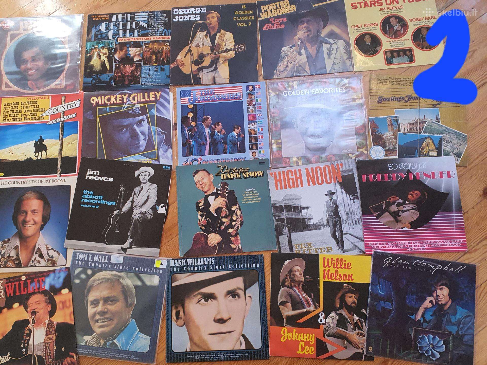 Plokšteles vinilines iš asmenines kolekcijos 6 Lp