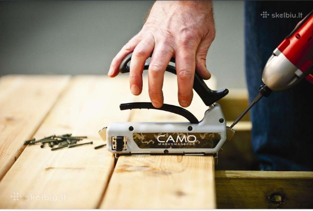 Camo ir Essve įrankių nuoma terasoms