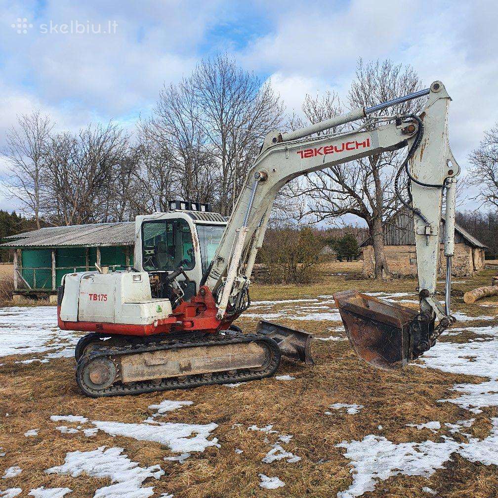 Takeuchi Tb175, statybos transporto nuoma