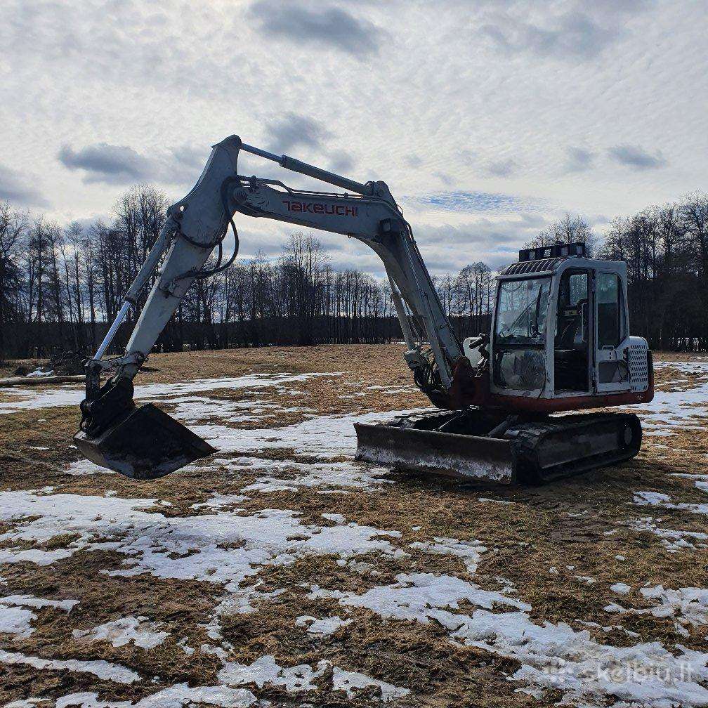 Takeuchi Tb175, statybos transporto nuoma