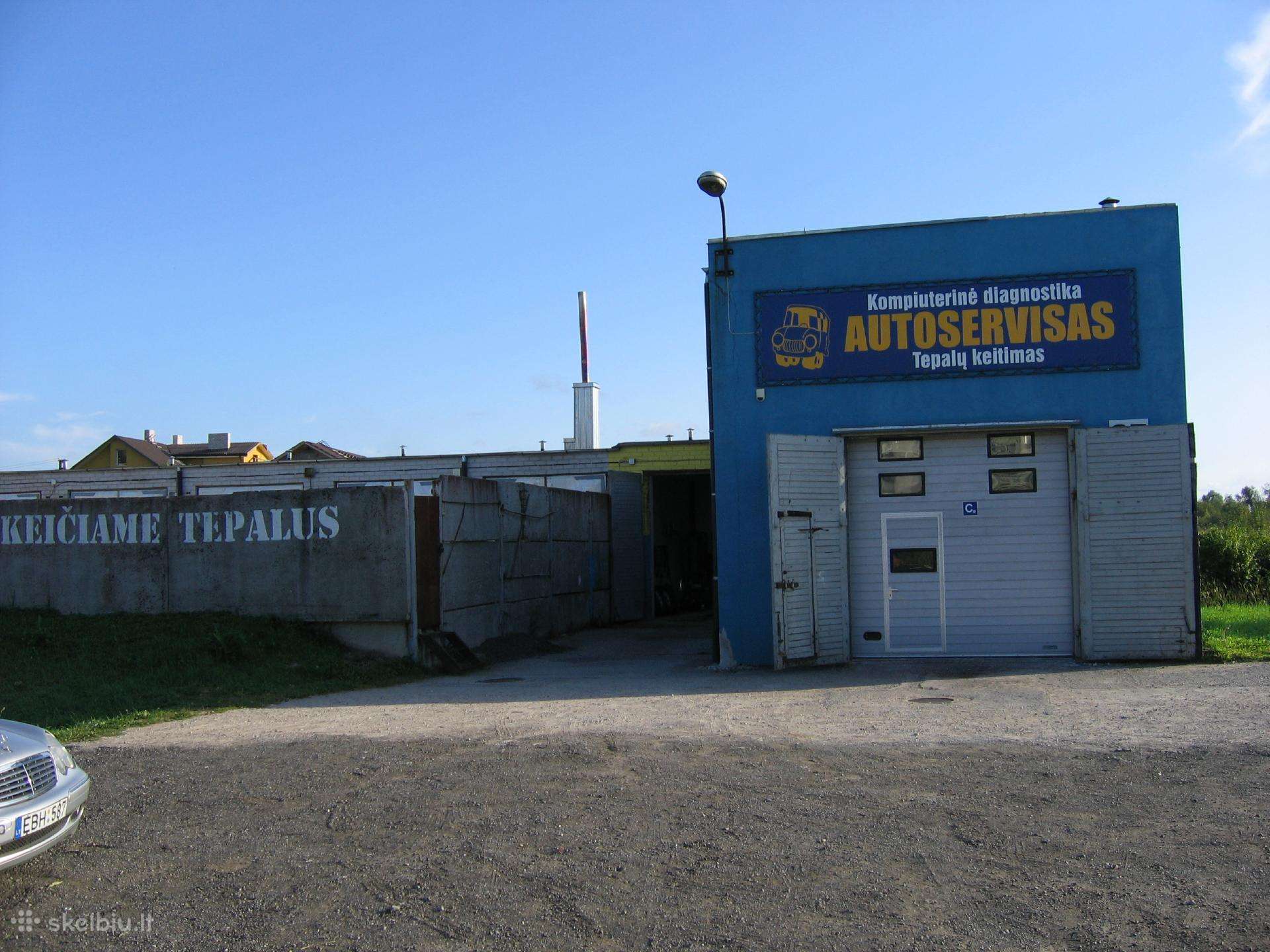 Parduodamas autoservisas